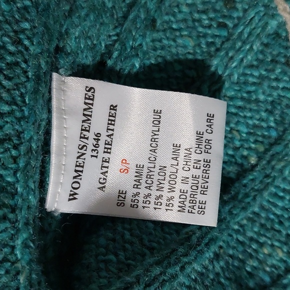 Woolrich Women's Small SweaterGreen - Picture 7 of 7